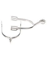 Harry's Horse Sporen Zwanenhals wiel RVS