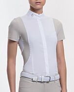 Cavalleria Toscana Net Stretch Dames wedstrijd Shirt 