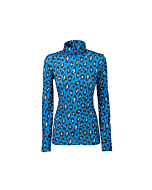 PK Sports Shirt Intro Leopard Palace Blue