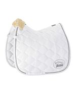 Eskadron Zadeldek Velvet Platinum Pure Wit