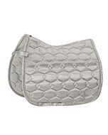 Eskadron Zadeldek Satin Crystal Platinum Pearl Grey