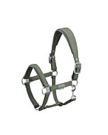 Eskadron Leren Halster Double-Pin Platinum Ash Green