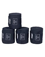 Eskadron Platinum Fleece Bandages Stamped Navy