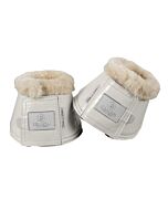 Eskadron Platinum Springschoen Croco Fauxfur Pearl Grey
