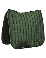 LeMIEUX Loire Memory Satin Square Zadeldek Hunter Green