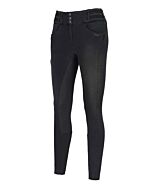 Pikeur Rijbroek Candela Denim Black Full Grip 