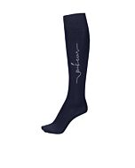 Pikeur Kniekousen Tube Strass Night Blue