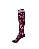 Pikeur Classic Kniekousen Flame Pomegranate