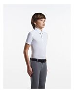 Cavalleria Toscana Knit Collar Wedstrijd Shirt Boy