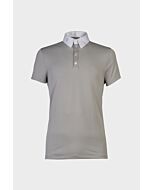 Cavalleria Toscana Effect Jersey IL Technical Piquet Polo Heren WIT