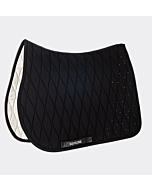 Equiline Tech Zadeldek met Rhinestones Black
