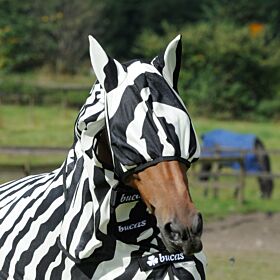 Bucas Buzz Off Mask Zebra