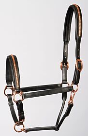 Harry's Horse Halster Leder Rosegold
