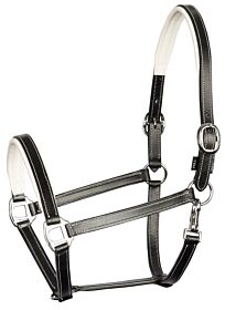 Harry's Horse Halster Leder Elegance zwart