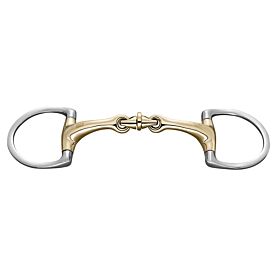 Sprenger Dynamic RS WH ULtra Bustrens met D ring 16 mm Dubbelgebroken Sensogan