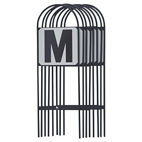 Manegeletters op standaard 20 x 40