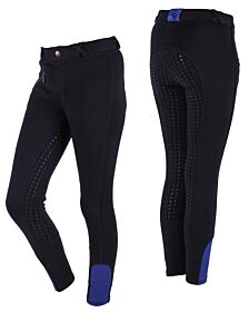 QHP Rijbroek Junior anti-slip zitvlak Black