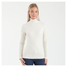 ANKY® Mockneck Wedstrijd Shirt creme LS