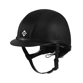 Charles Owen Rijhelm Ayr8 Plus Leather Look