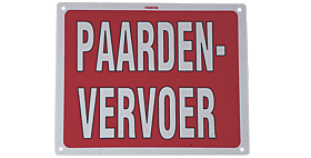Bord Paarden vervoer