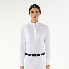 Cavalleria Toscana Jersey Jaquard Dames wedstrijd Shirt 