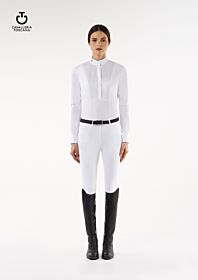Cavalleria Toscana Jersey Jaquard Dames wedstrijd Shirt 