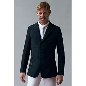 Cavalleria Toscana Technical Knit Zip Heren Rijjas Navy