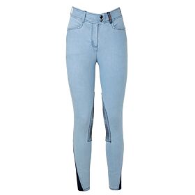 PK Sports Dames rijbroek Notable Full Grip Light Denim