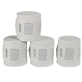 Eskadron Platinum Fleece Bandages Stamped Pearl Grey
