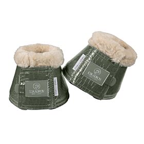 Eskadron Platinum Springschoen Croco Fauxfur Ash Green
