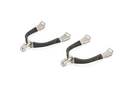 Lorenzini Titanium Sporen met Glad Wiel 25 mm