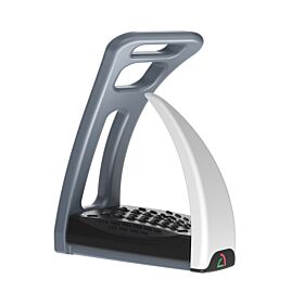 Safe Riding Veiligheidsbeugels S1 Safety Stirrups Gunmetal Grey / White