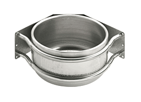 Hoekvoerbak Aluminium