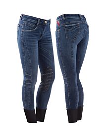 Animo Dames Jeans Rijbroek Nolf Knie Grip