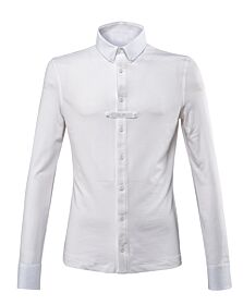 Equiline Camicia Heren Wedstrijdshirt L/S Bianco