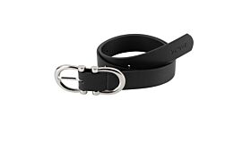 Pikeur Faux leren Riem Black