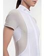 Cavalleria Toscana Net Stretch Dames wedstrijd Shirt 