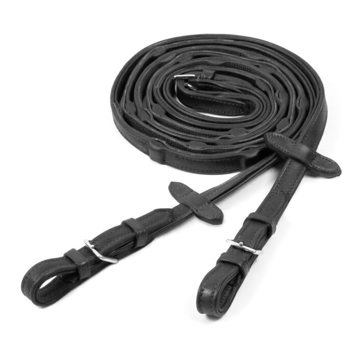 Schockemöhle Dura Soft Teugels Grip met Stops