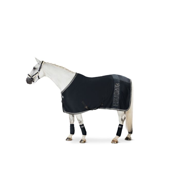 Eskadron Fleece Deken Crystal Stripe Navy