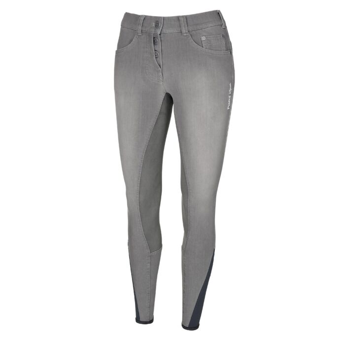 Pikeur Rijbroek Fayenne Grip Jeans Grijs