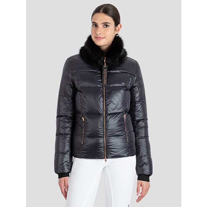 Equiline Dames Dons Jas Black