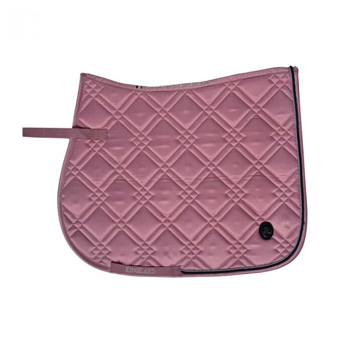 Kingsland Lea Satin Zadeldek Pink Twilight Mauve