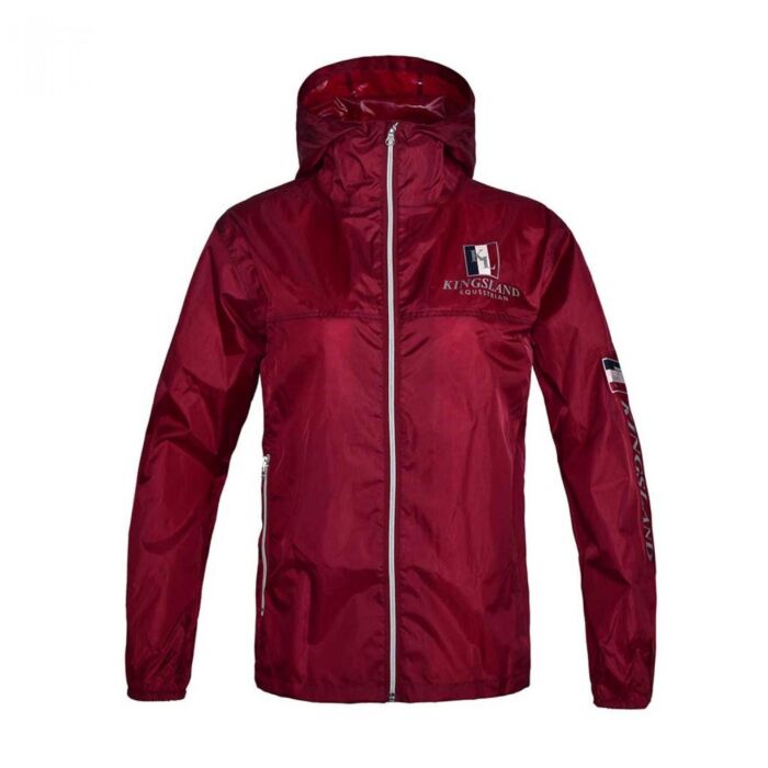 Kingsland Lian Regenjas Unisex Burgundy