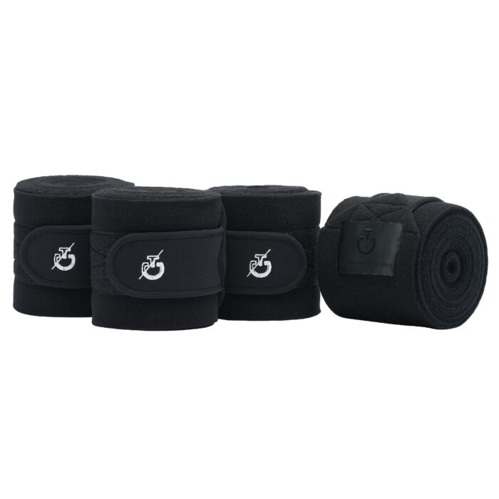 Cavalleria Toscana Jersey & Fleece Bandages Black