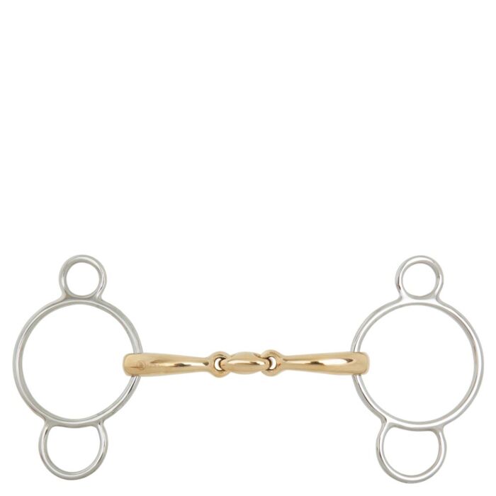 BR Dubbel gebroken Pessoa watertrens Soft Contact 16 mm Ø middelste ring 70 mm