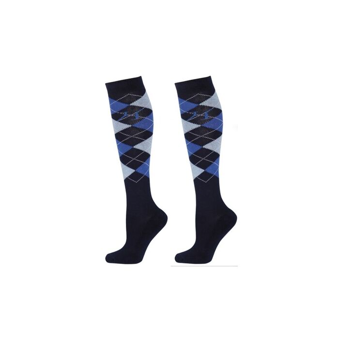 Harry's Horse Kousen Ruit Navy-Lichtblauw-Ijsblauw