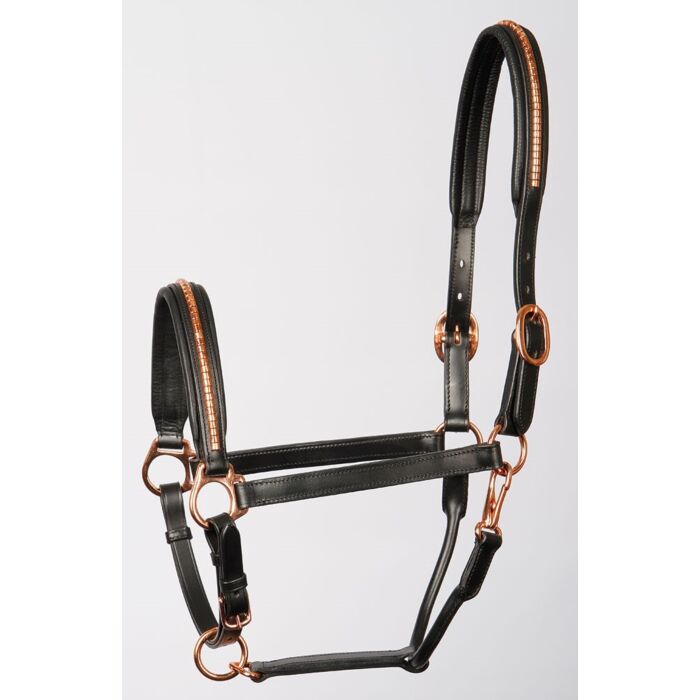 Harry's Horse Halster Leder Rosegold