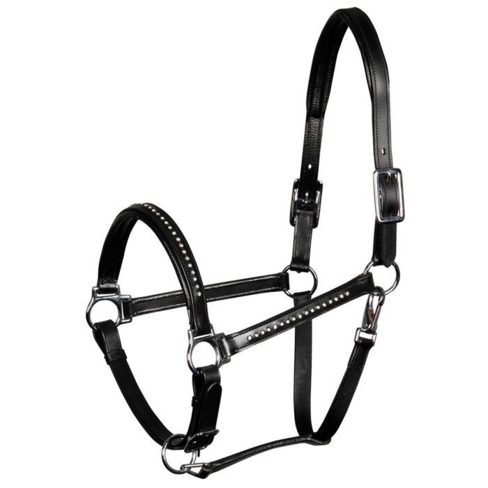 Harry's Horse leren Halster Finesse Crystal