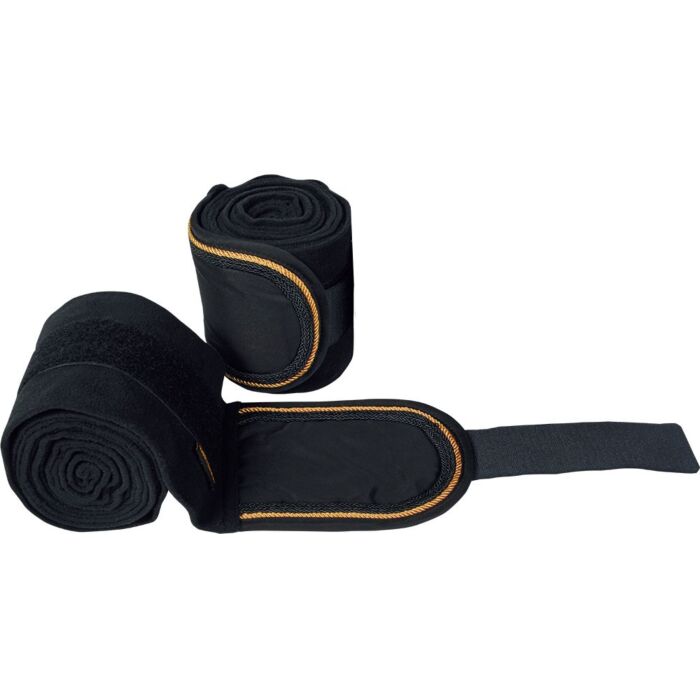 Harry's Horse Fleece bandages Denici Cavalli Gold