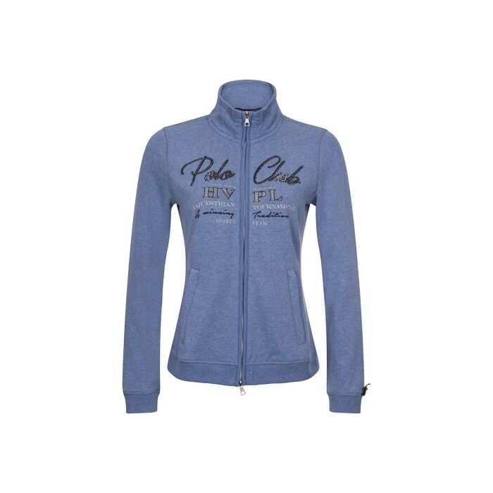 HV Polo Cardigan Lynn Blue Melange